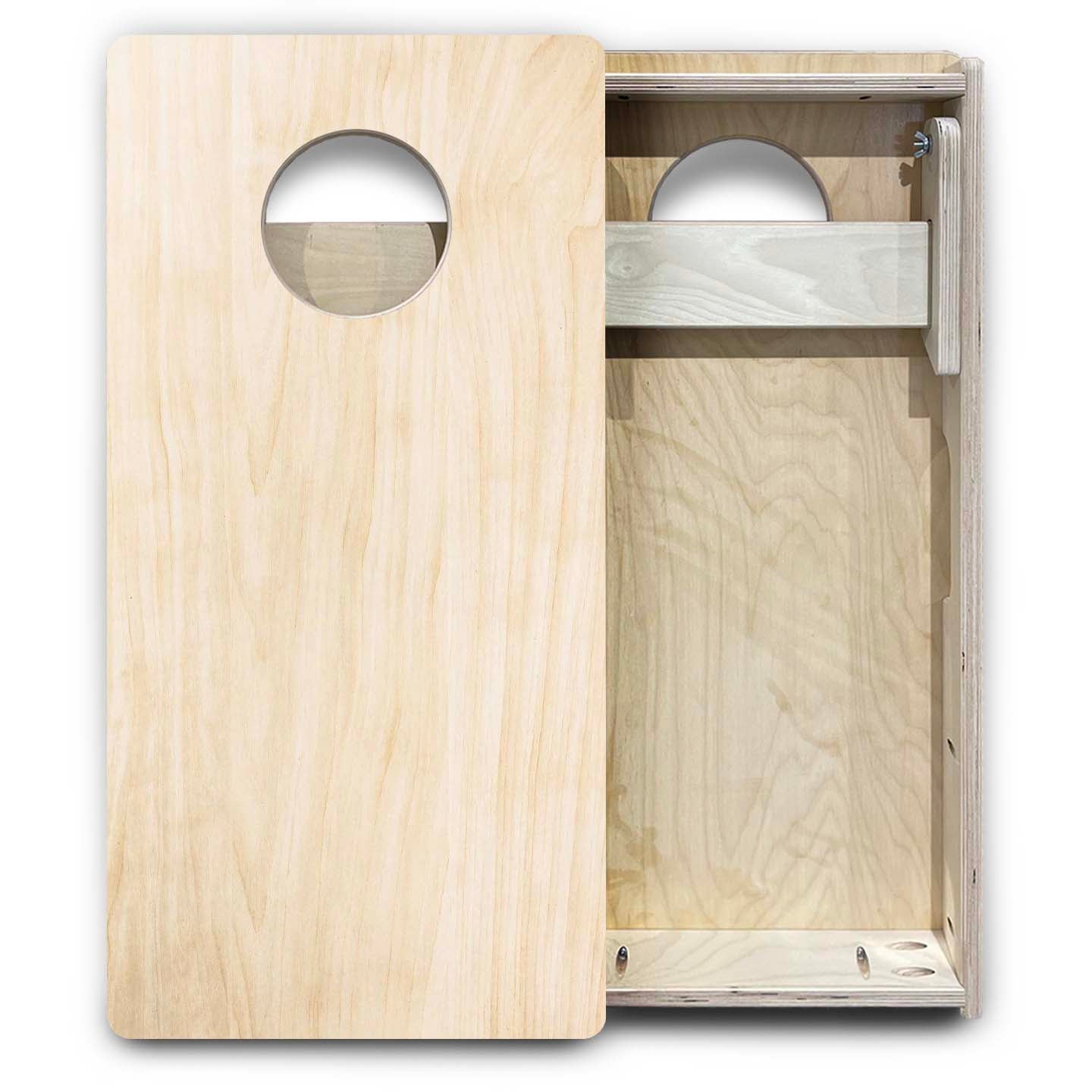 Plain Raw - Mini or Vacation Size Cornhole Boards (Needs Finished) Cornhole Solutions