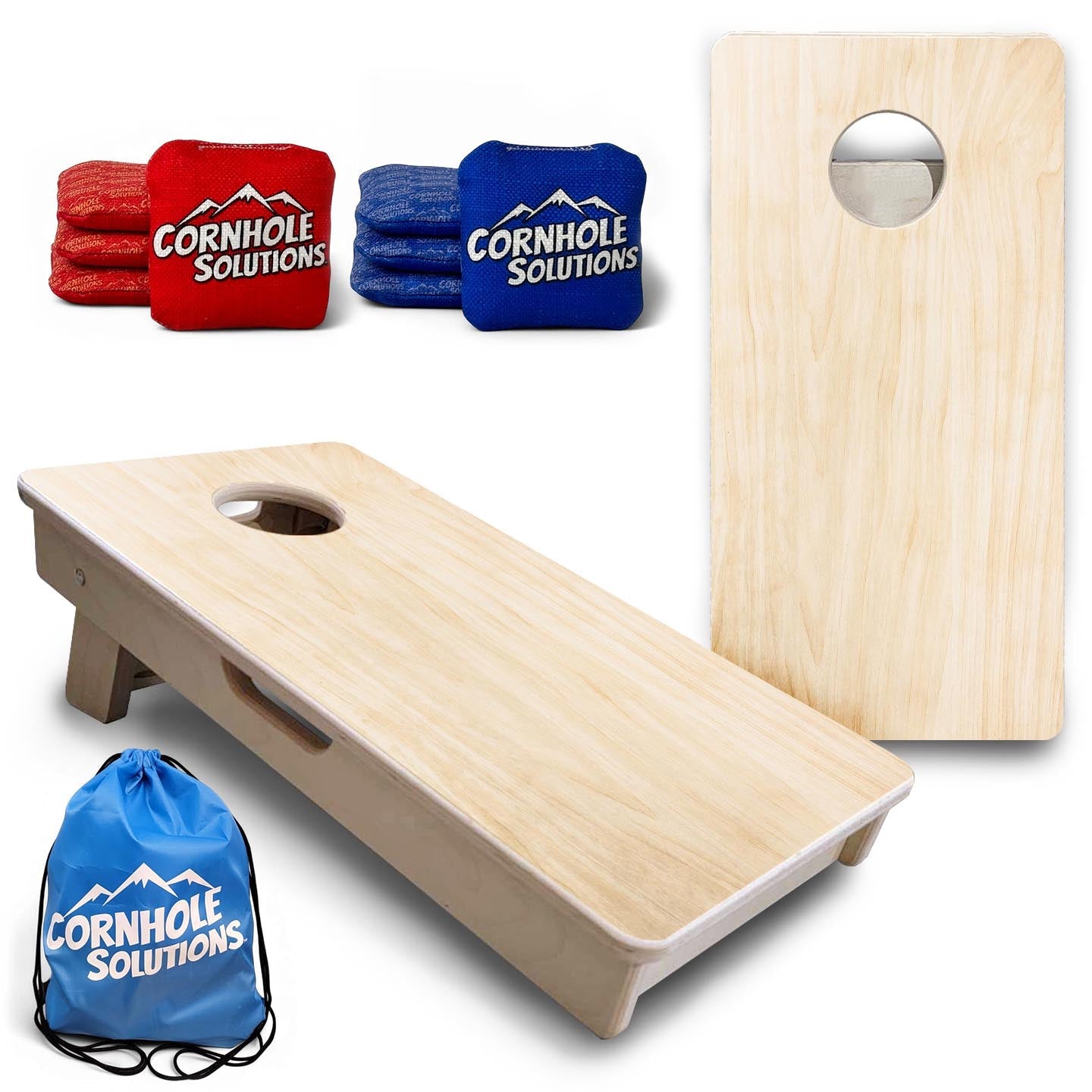 Plain Raw - Mini or Vacation Size Cornhole Boards (Needs Finished) Cornhole Solutions
