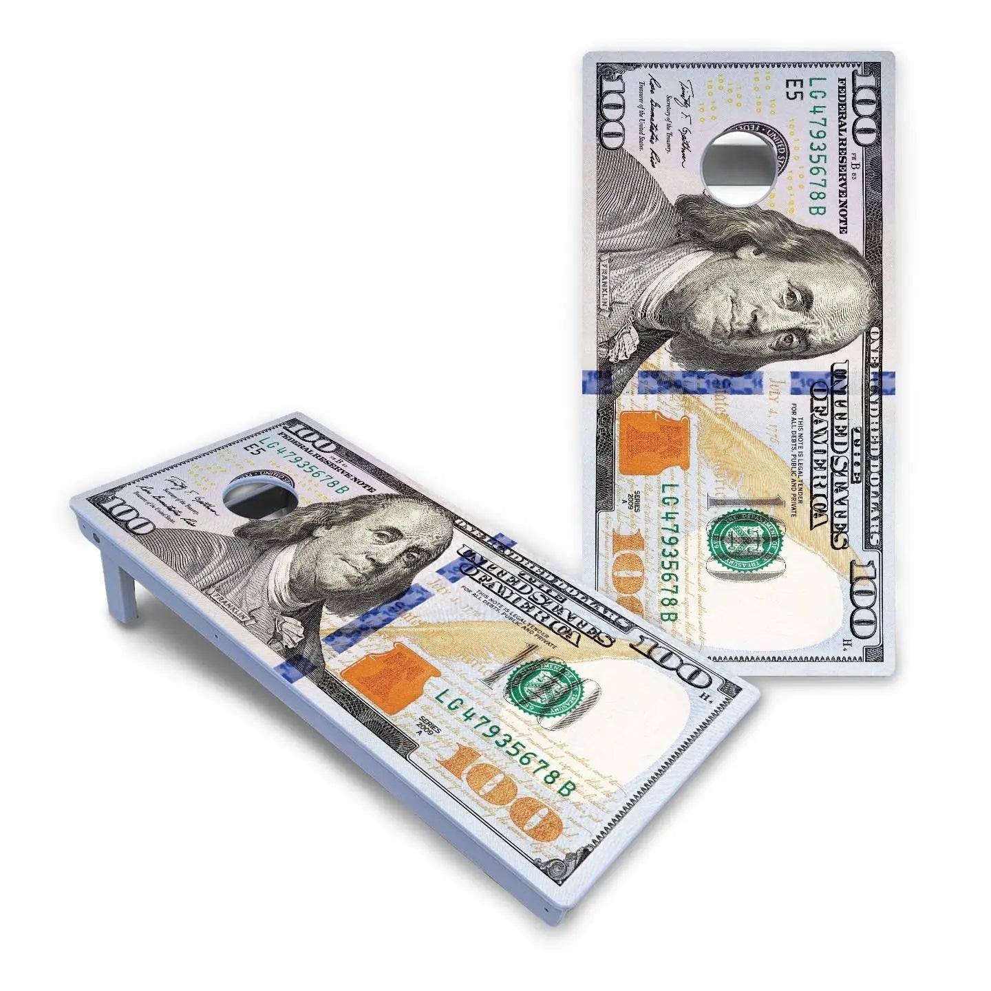 $100 Bill Design - All Weather Series Cornhole Solutions