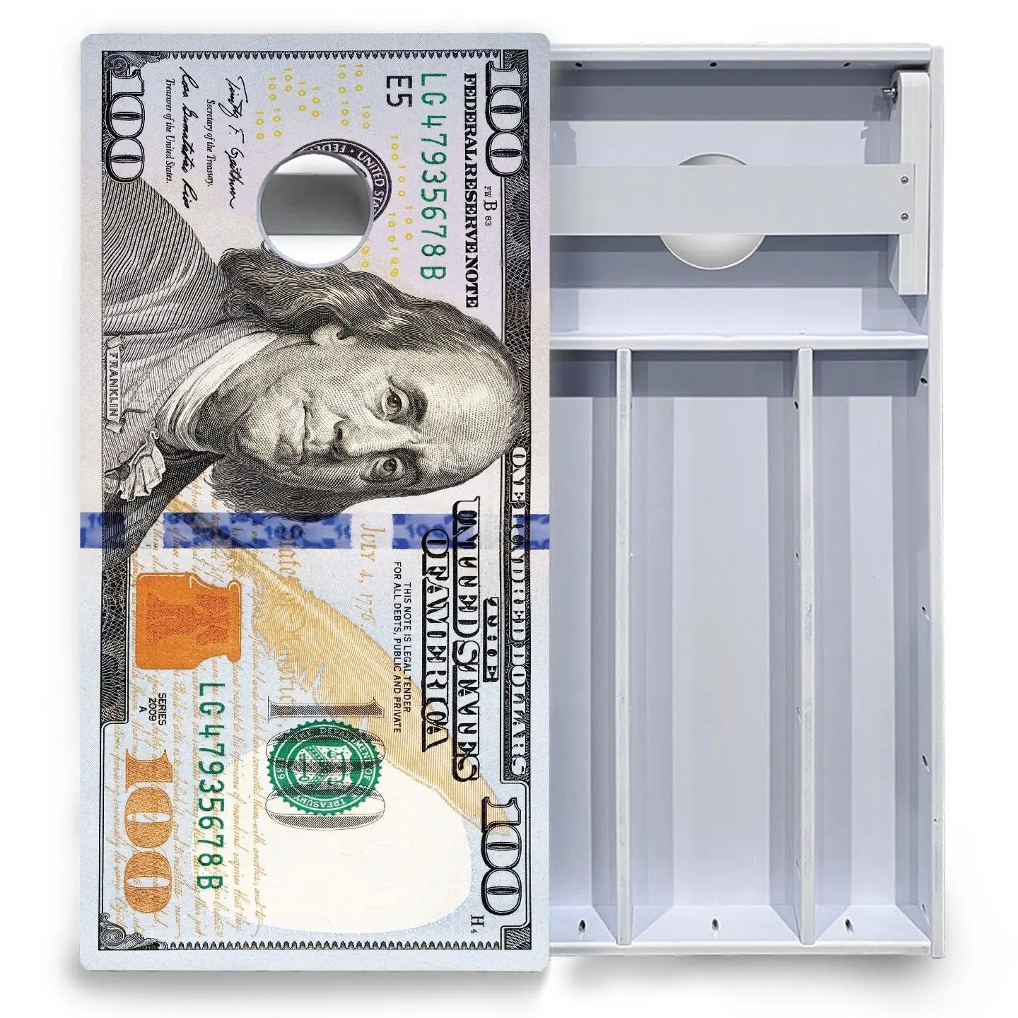 $100 Bill Design - All Weather Series Cornhole Solutions