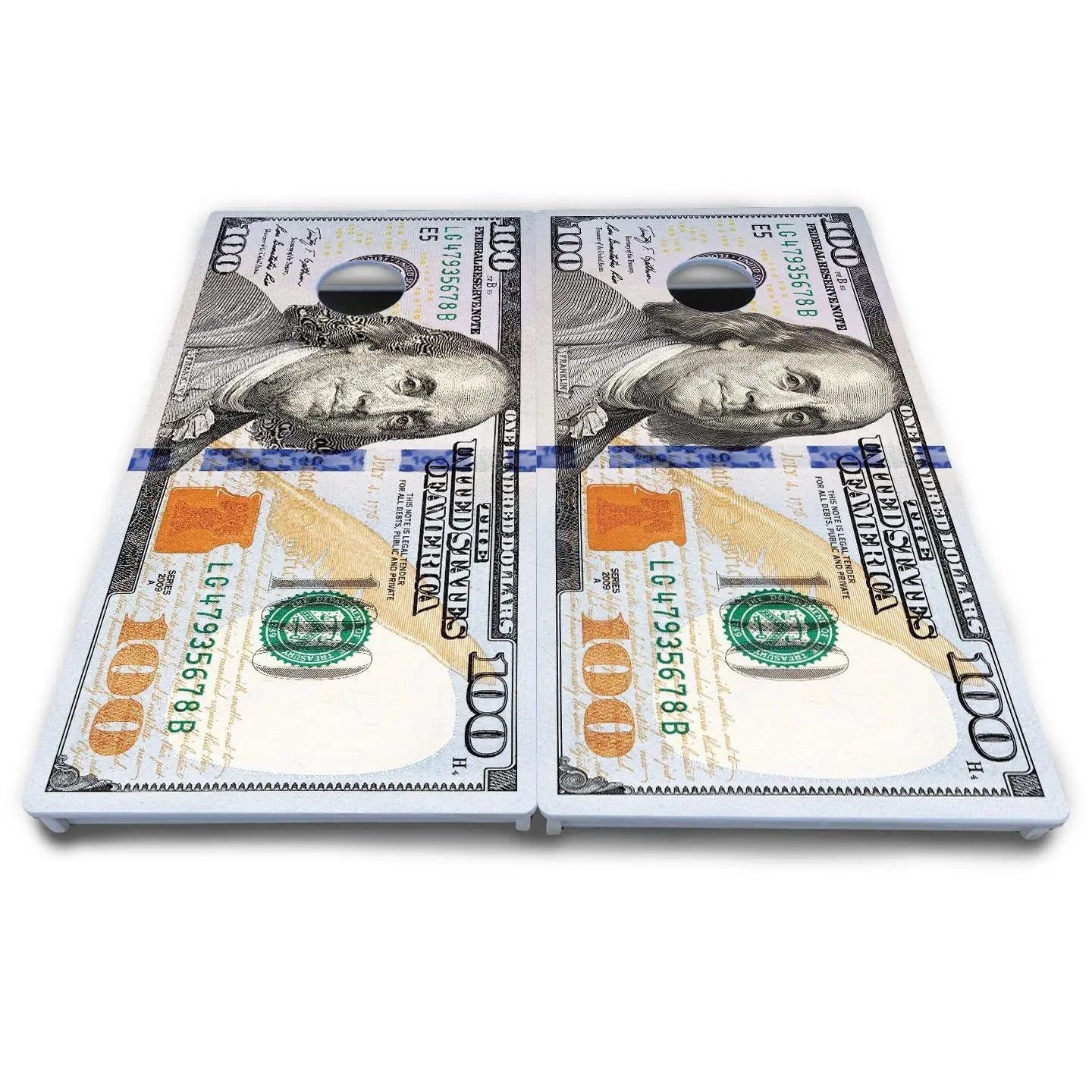 $100 Bill Design - All Weather Series Cornhole Solutions