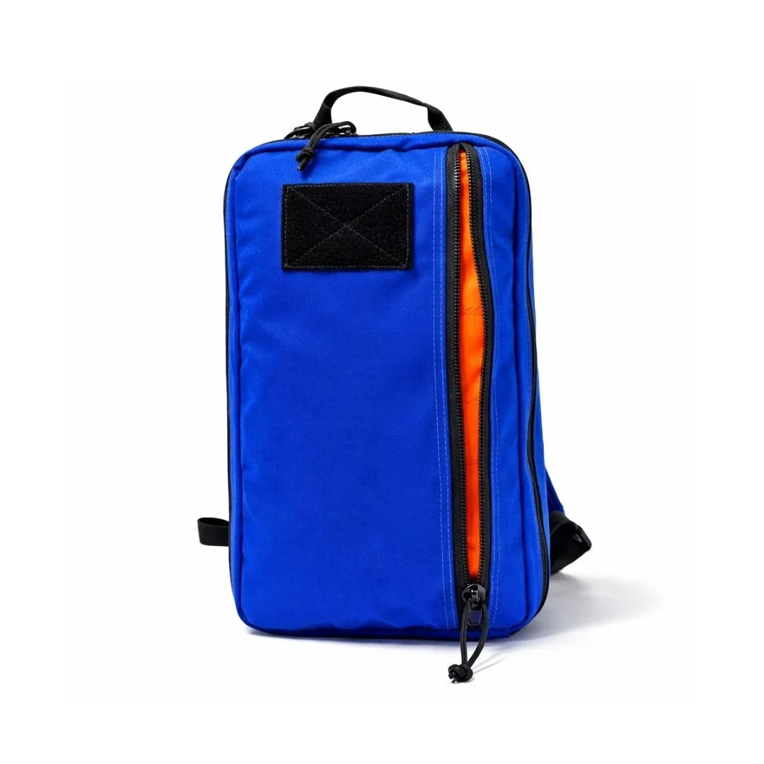 12 Hour Plus Backpack by Recycled Firefighter, handmade leather goods main product photo