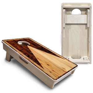 Wooden Triangle - Mini or Vacation Size Cornhole Boards Cornhole Solutions