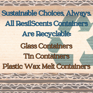 Blue Obsidian™ Tranquil Soy Candle | Bold Grounded Clarity – ResilScents™