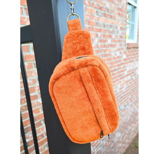 1970s Vintage Towel Crossbody Bum Bag, Retro Boho Fanny Pack, Handmade Terry Cloth Bag, Festival Crossbody Belt Bag, Upcycled Vintage Style Maypop House Designs