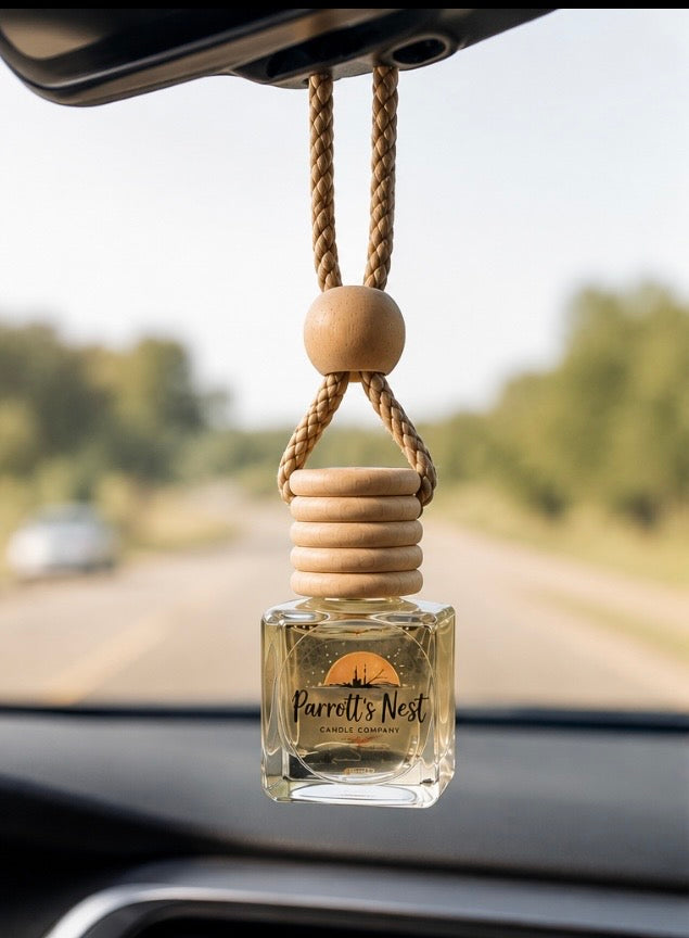 Island Hopper Car Diffuser | Coconut Lime Vent Clip or Rearview Freshener