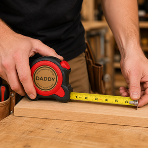 Personalized Tape Measure Gift for Dad, Custom Father’s Day Tool Gift
