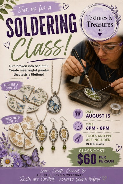 Jewelry Soldering Class