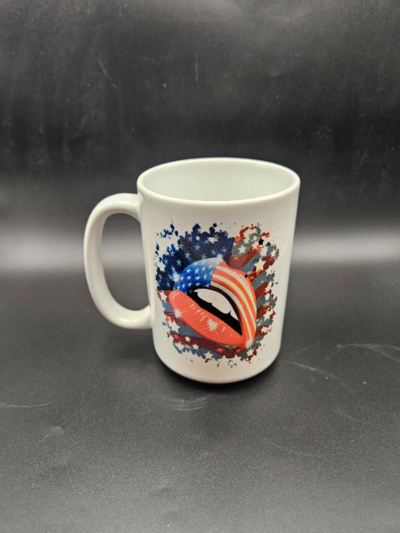 "All American Girl" 15oz Ceramic Coffee Mug