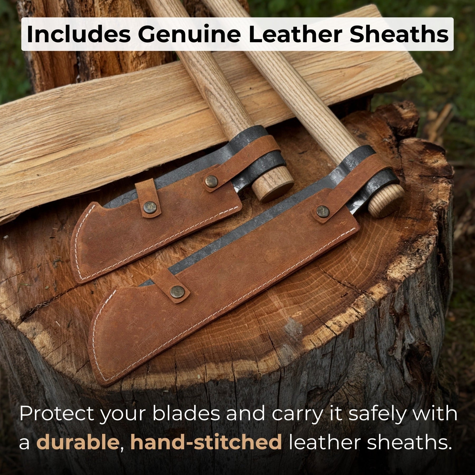 2-Piece Splitting Froe Set