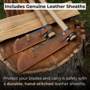 2-Piece Splitting Froe Set