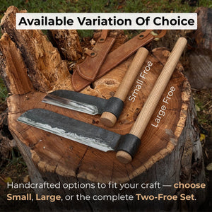 2-Piece Splitting Froe Set
