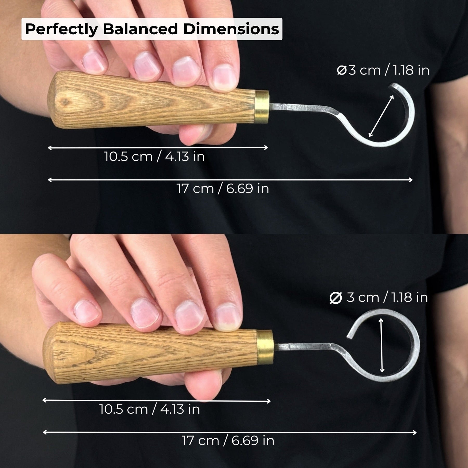 2-Piece Spoon Carving Knife Set