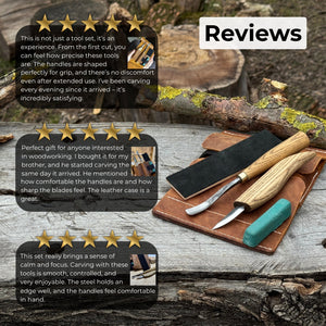 2-Piece Wood Carving Set