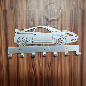 Toyota Celica Key Hanger – Steel Wall Mounted Key Rack – T230 Coupe Key Hook – 12"x6" Import Car Garage Decor