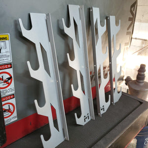 Wall-Mounted Vinyl, Tint, Paper & Cloth Wrap Rack - Modular Storage | Martin Metalwork"