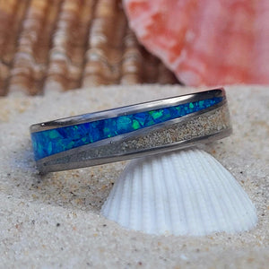 Tidal Serenity Ring - Made from the Beach Sand