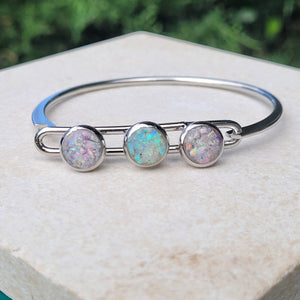 Cremation Ash Memorial Bracelet -Eternal Tides