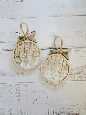 2025 Family Christmas Ornament Bulb Edition EverLee Creations