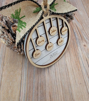 2025 Family Christmas Ornament Bulb Edition EverLee Creations