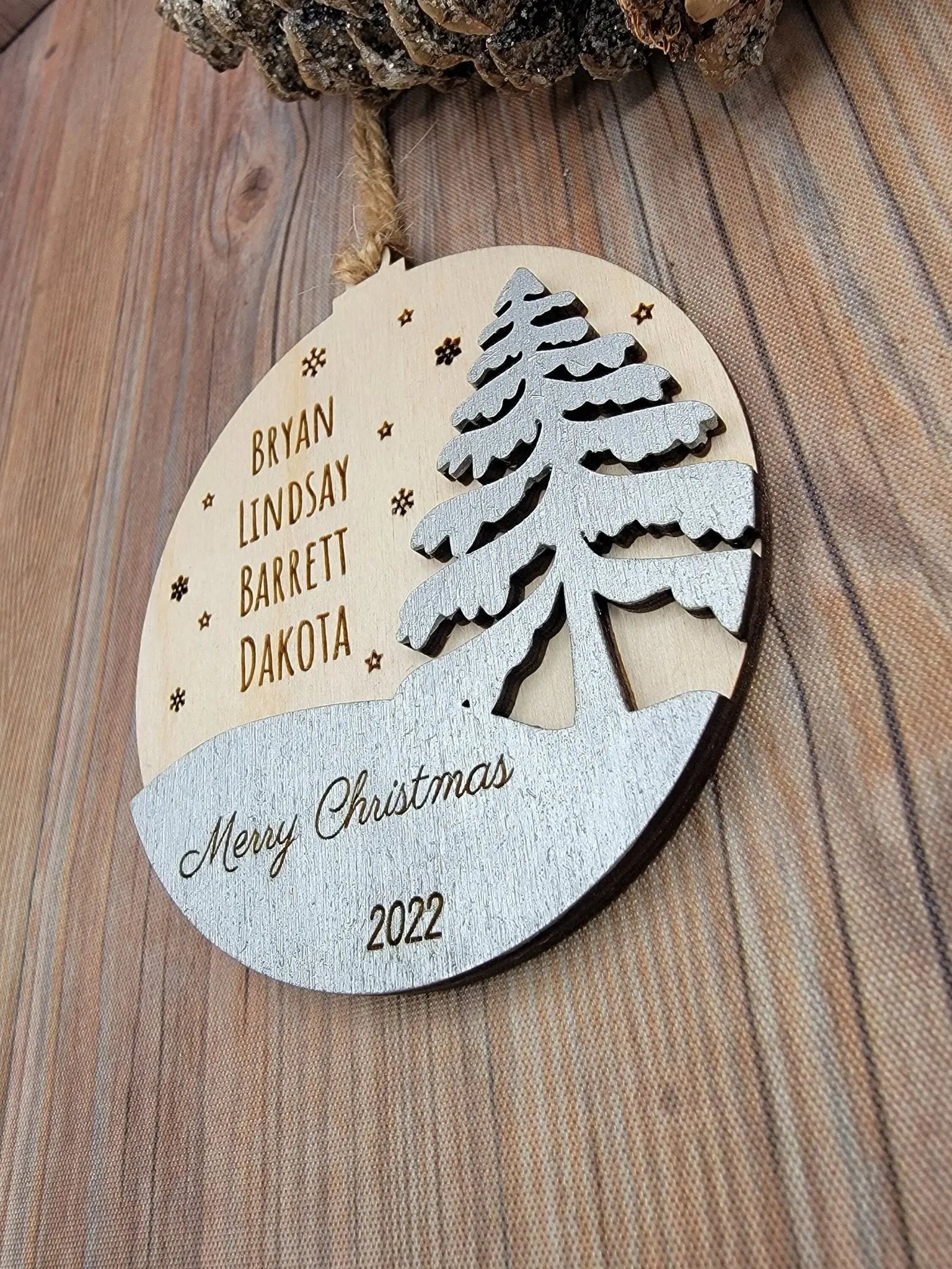 2025 Family Ornament Winter Edition EverLee Creations