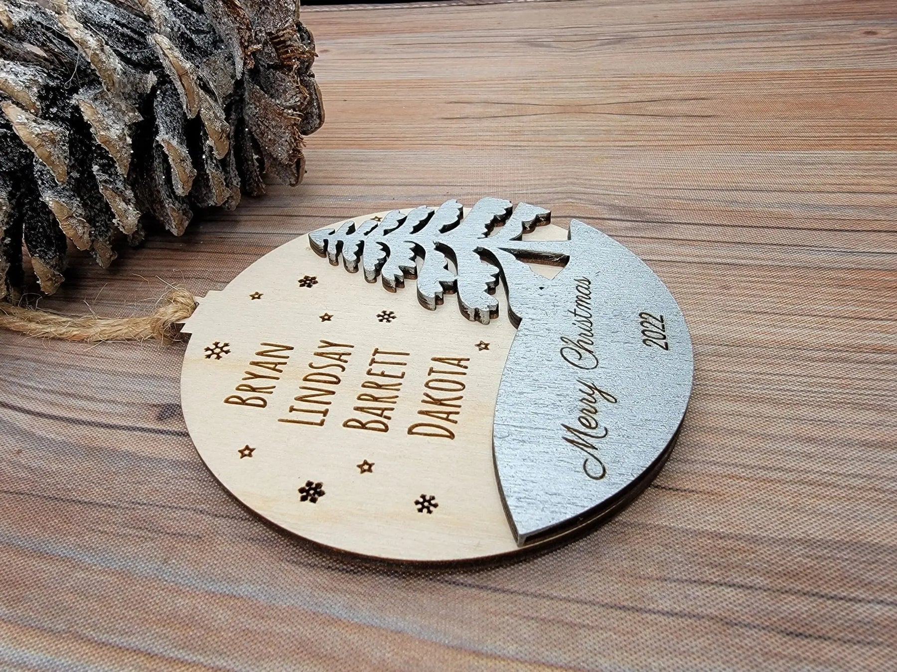 2025 Family Ornament Winter Edition EverLee Creations