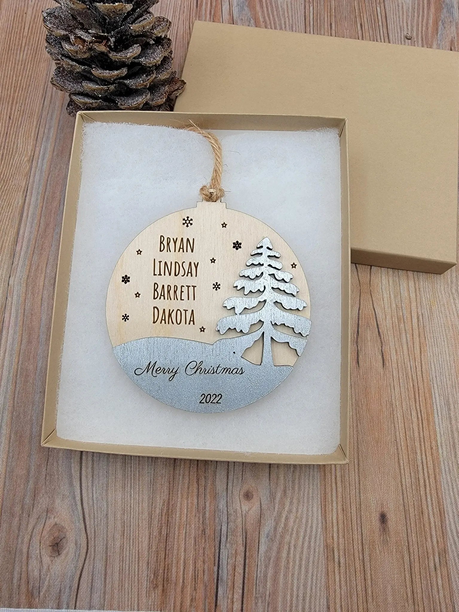 2025 Family Ornament Winter Edition EverLee Creations