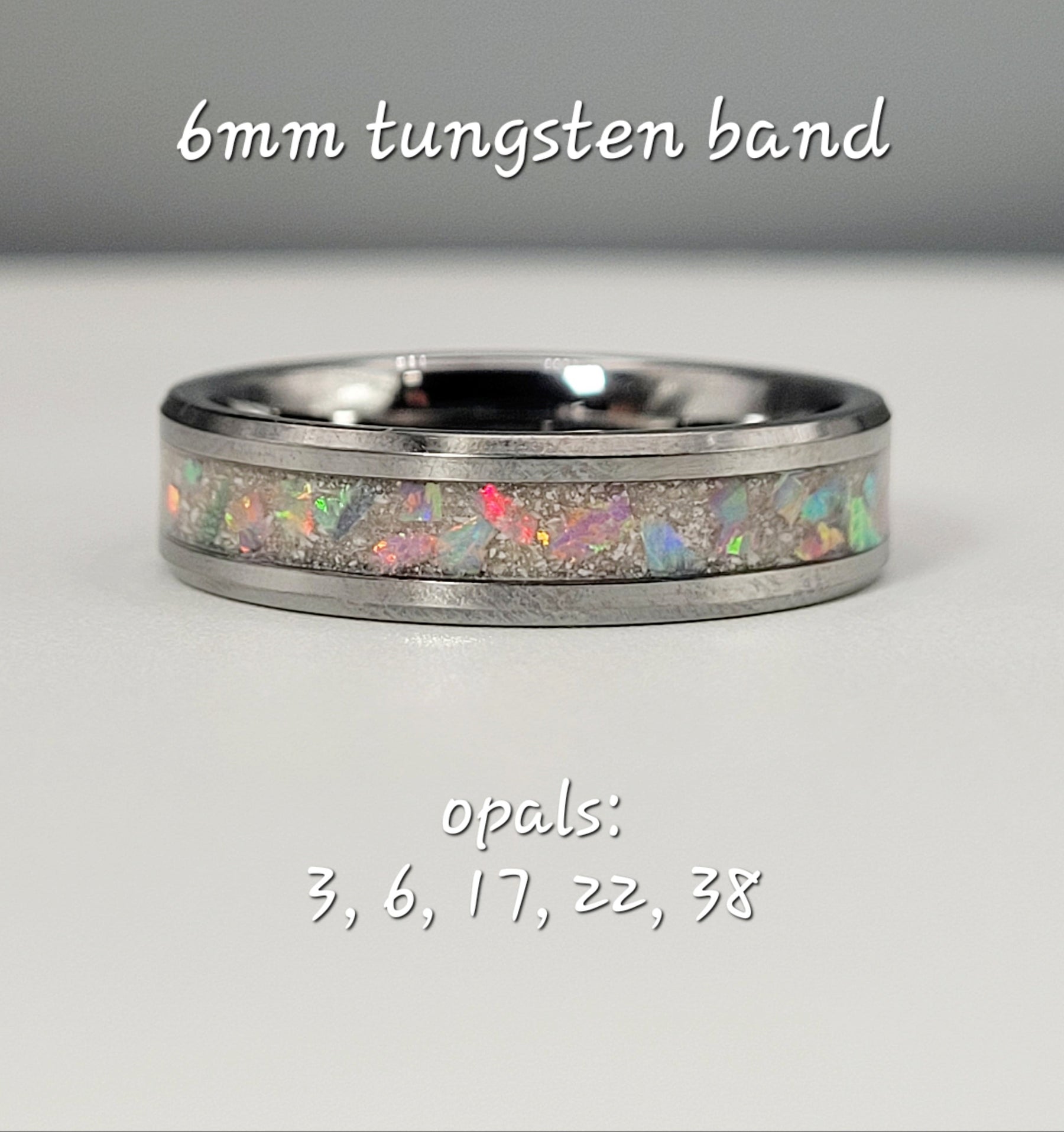 The Taz Opal and Ash Memorial Ring