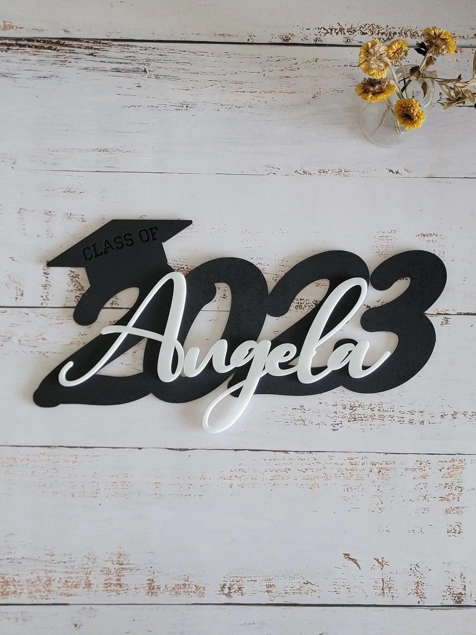2026 Graduation Cap Wood Sign EverLee Creations