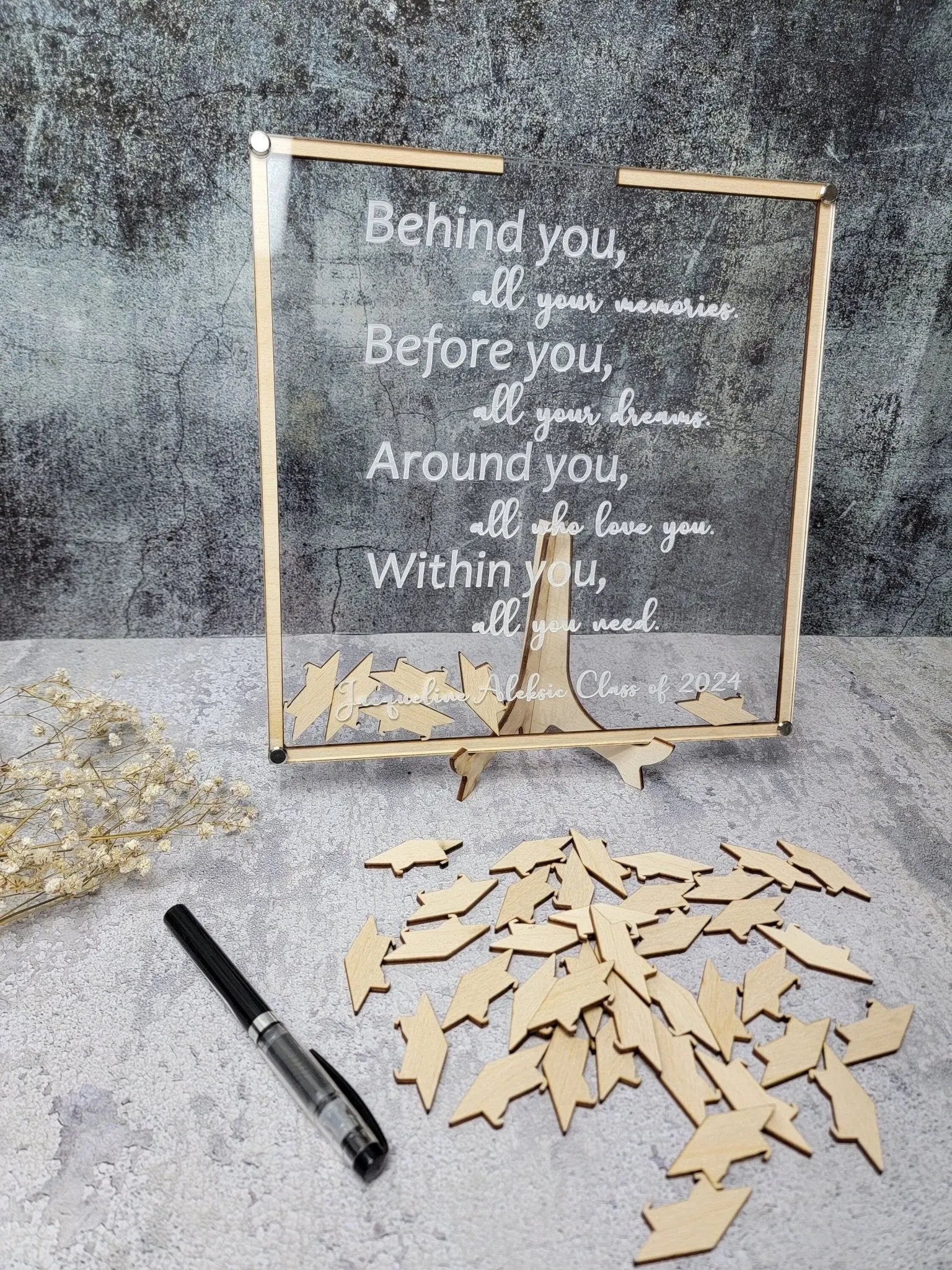 2026 Graduation Guest Book Alternative EverLee Creations