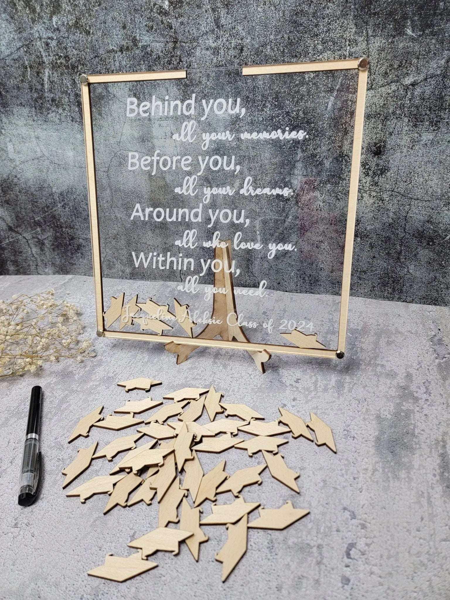 2026 Graduation Guest Book Alternative EverLee Creations