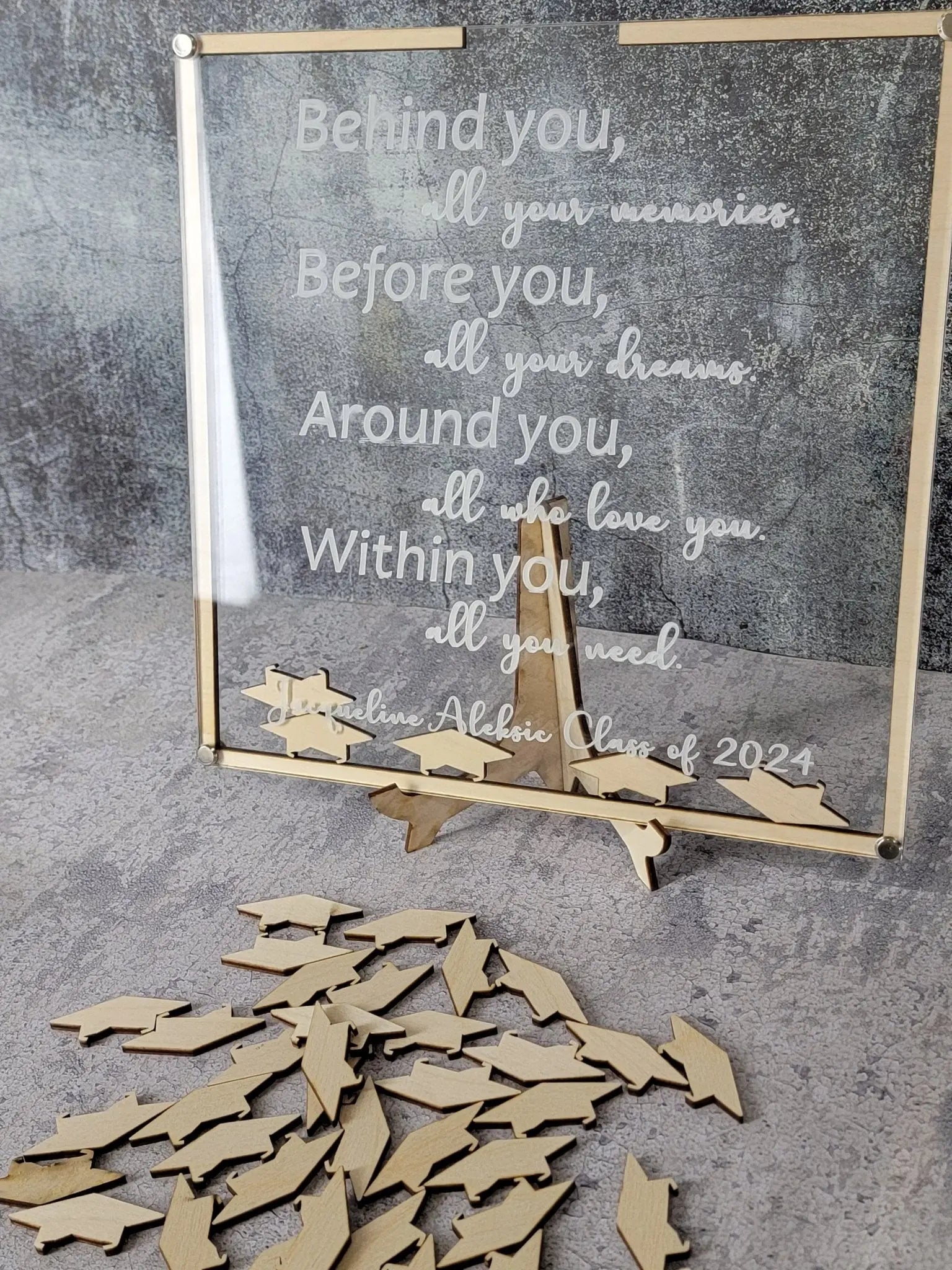 2026 Graduation Guest Book Alternative EverLee Creations