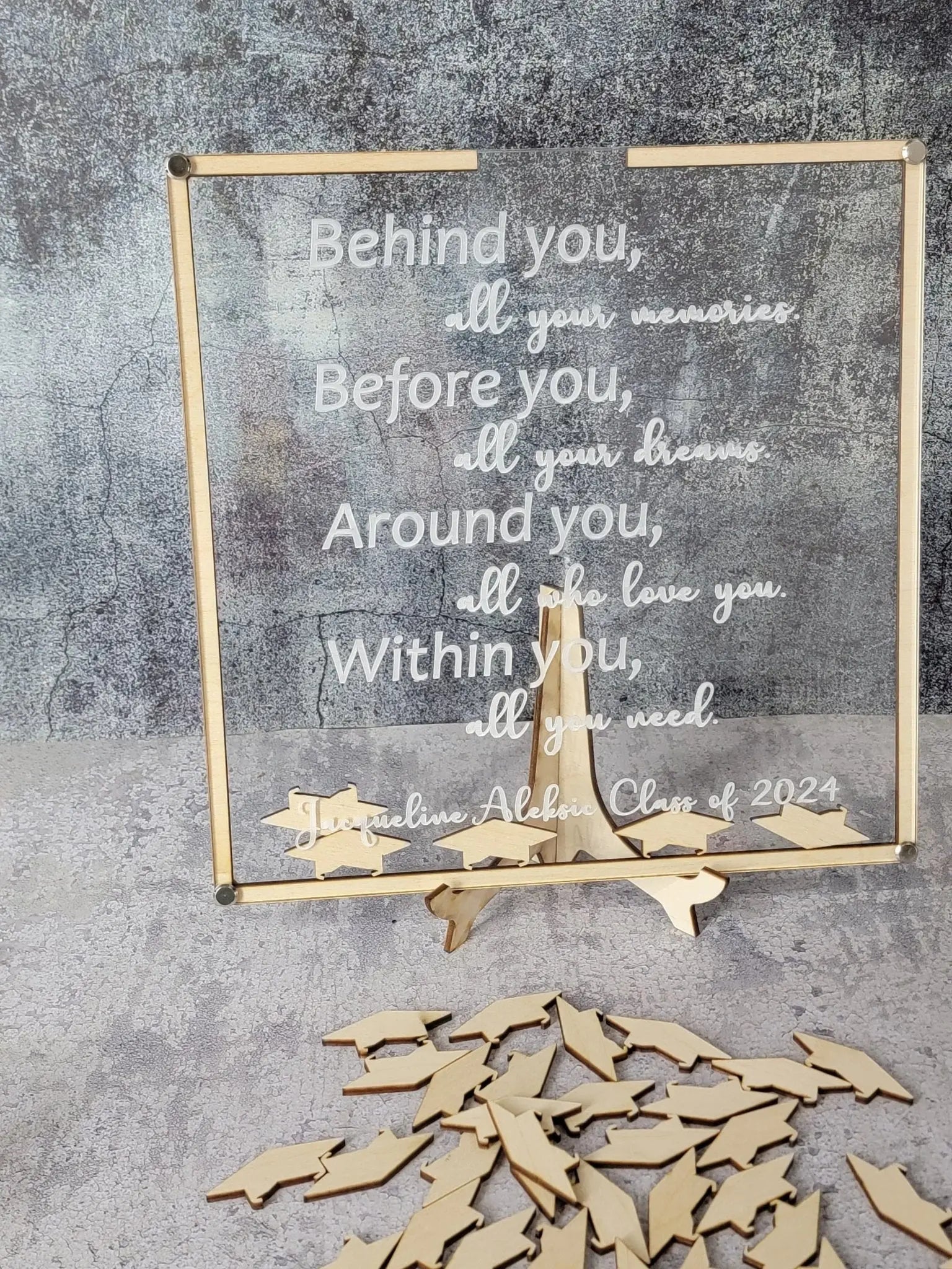 2026 Graduation Guest Book Alternative EverLee Creations