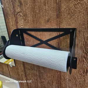 Wall Mounted Metal Paper Towel Holder – Heavy Duty Steel