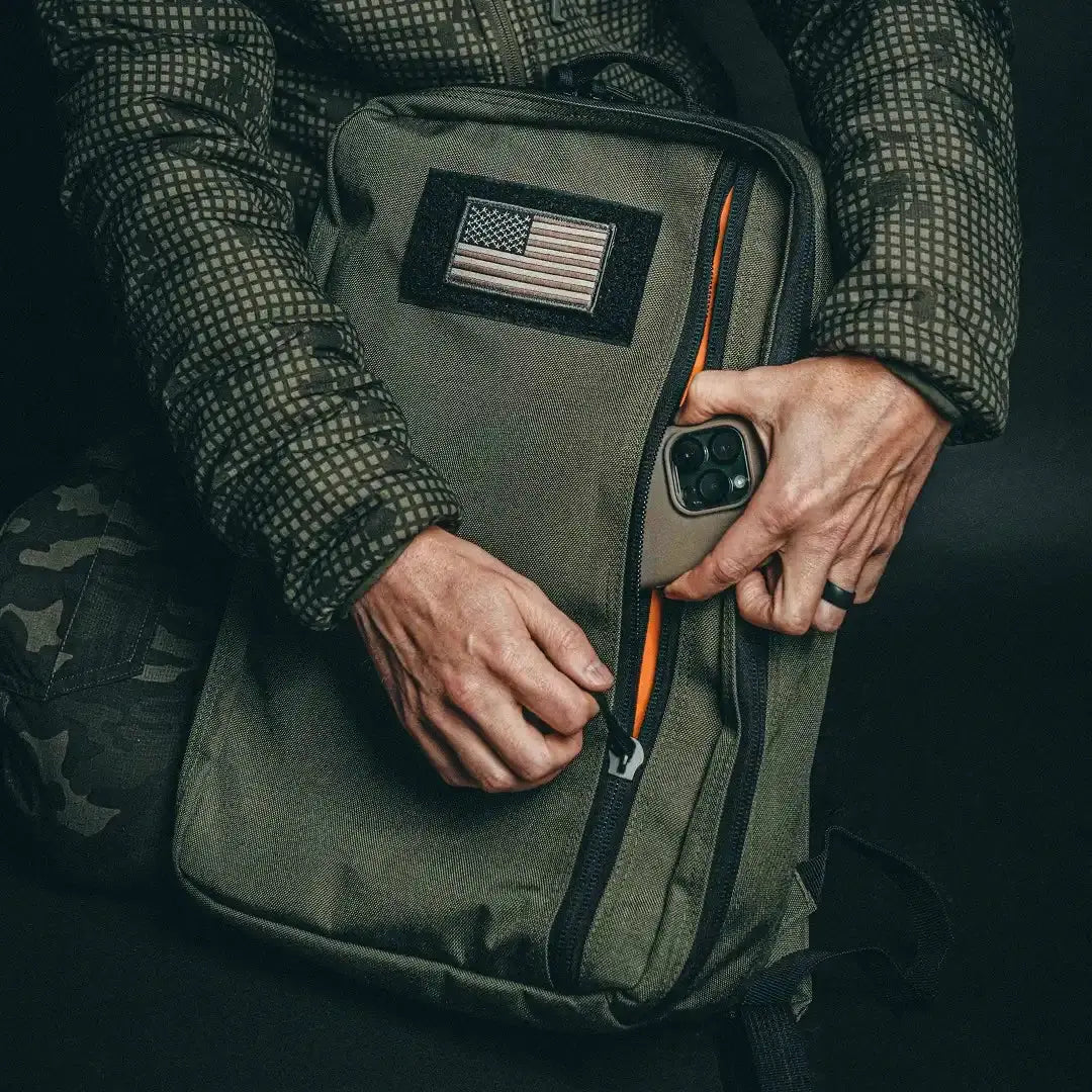 24 Hour Backpack Recycled Firefighter
