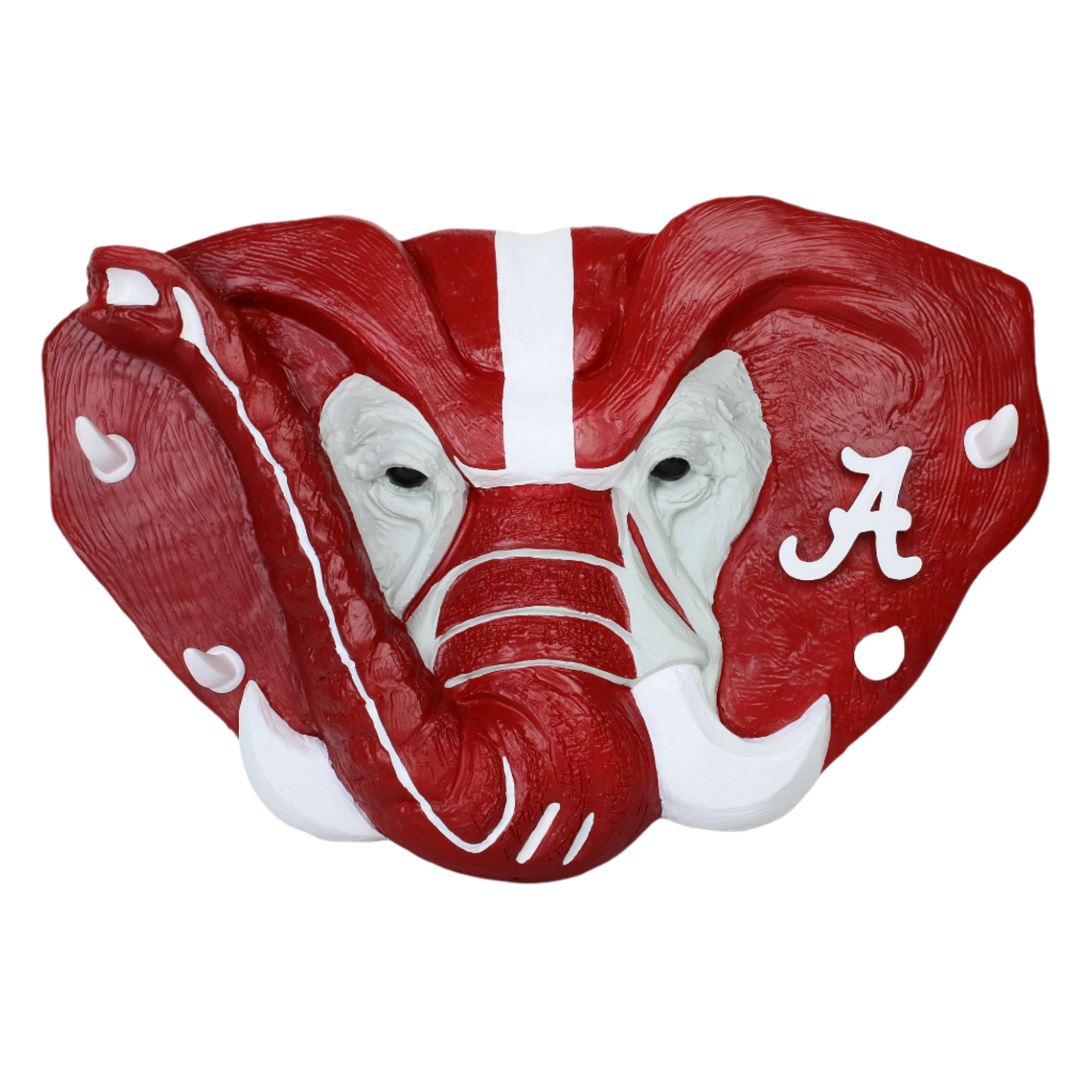 Alabama Crimson Tide Organization Hook Rack for Hats, Lanyards, Keys and Coats