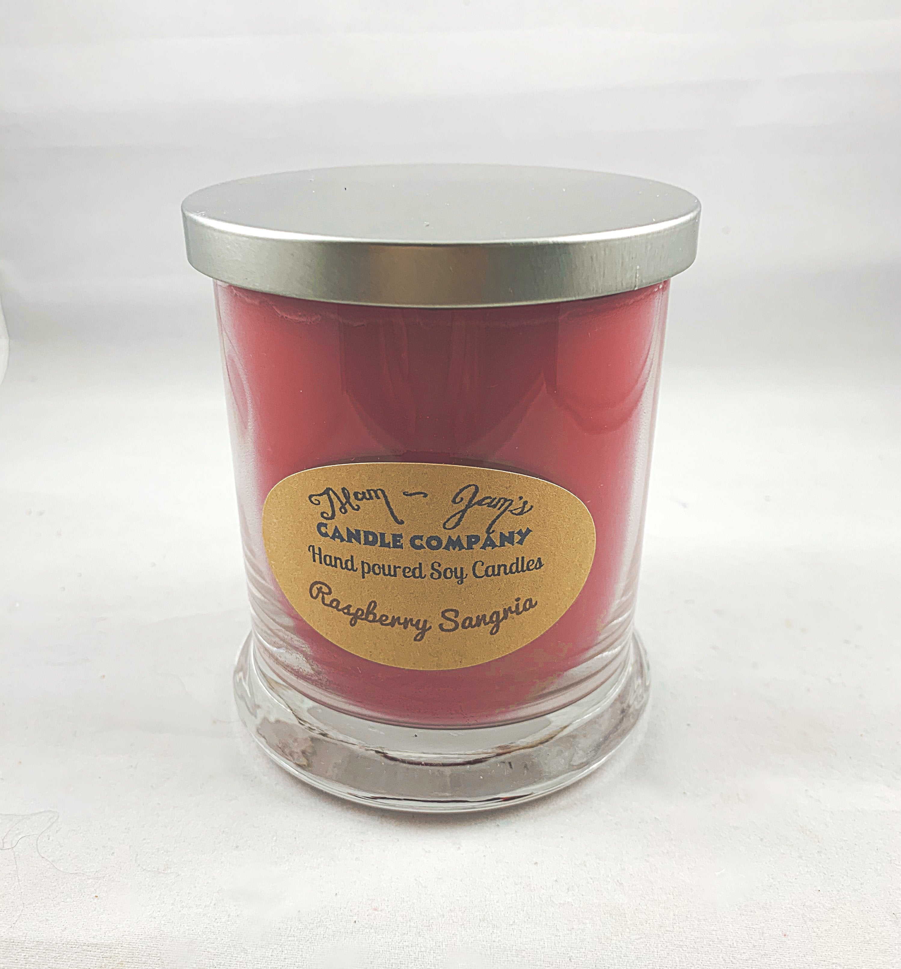 Raspberry Sangria soy candle and wax melts by Mam Jam’s Candle Company, detail image 2