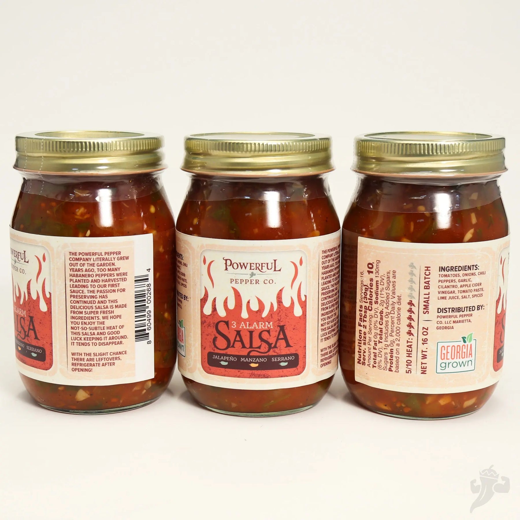 3 Alarm Salsa Powerful Pepper Company
