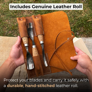 3-Piece Bent Gouge Set