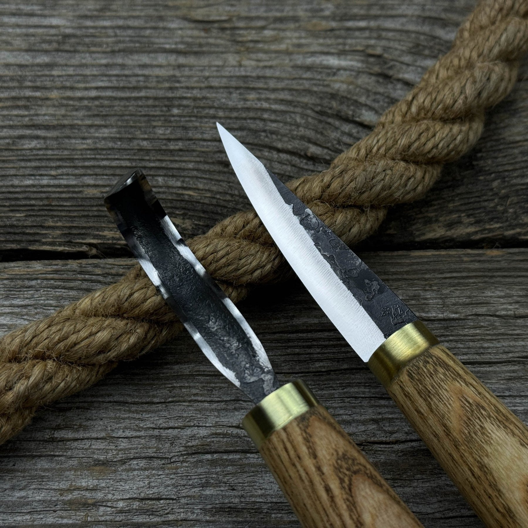 3-Piece Hand-Forged Spoon Carving Tool Set