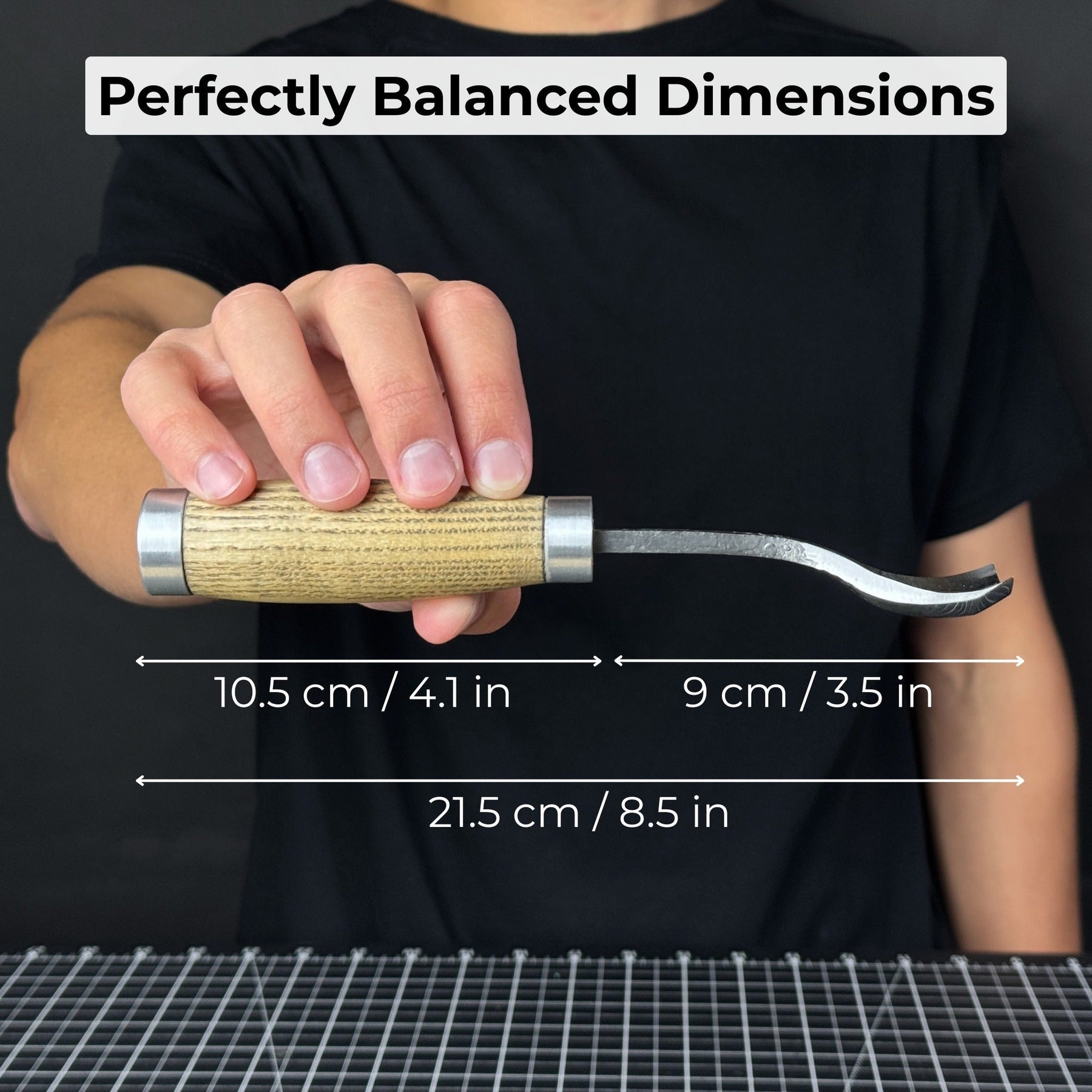 3-Piece Spoon Bent Gouge Set
