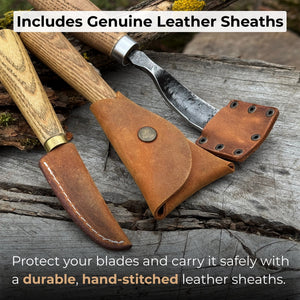 3-Piece Spoon Carving Tool Set