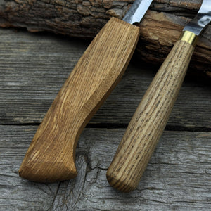 3-Piece Spoon Carving Tool Set with Leather Strop