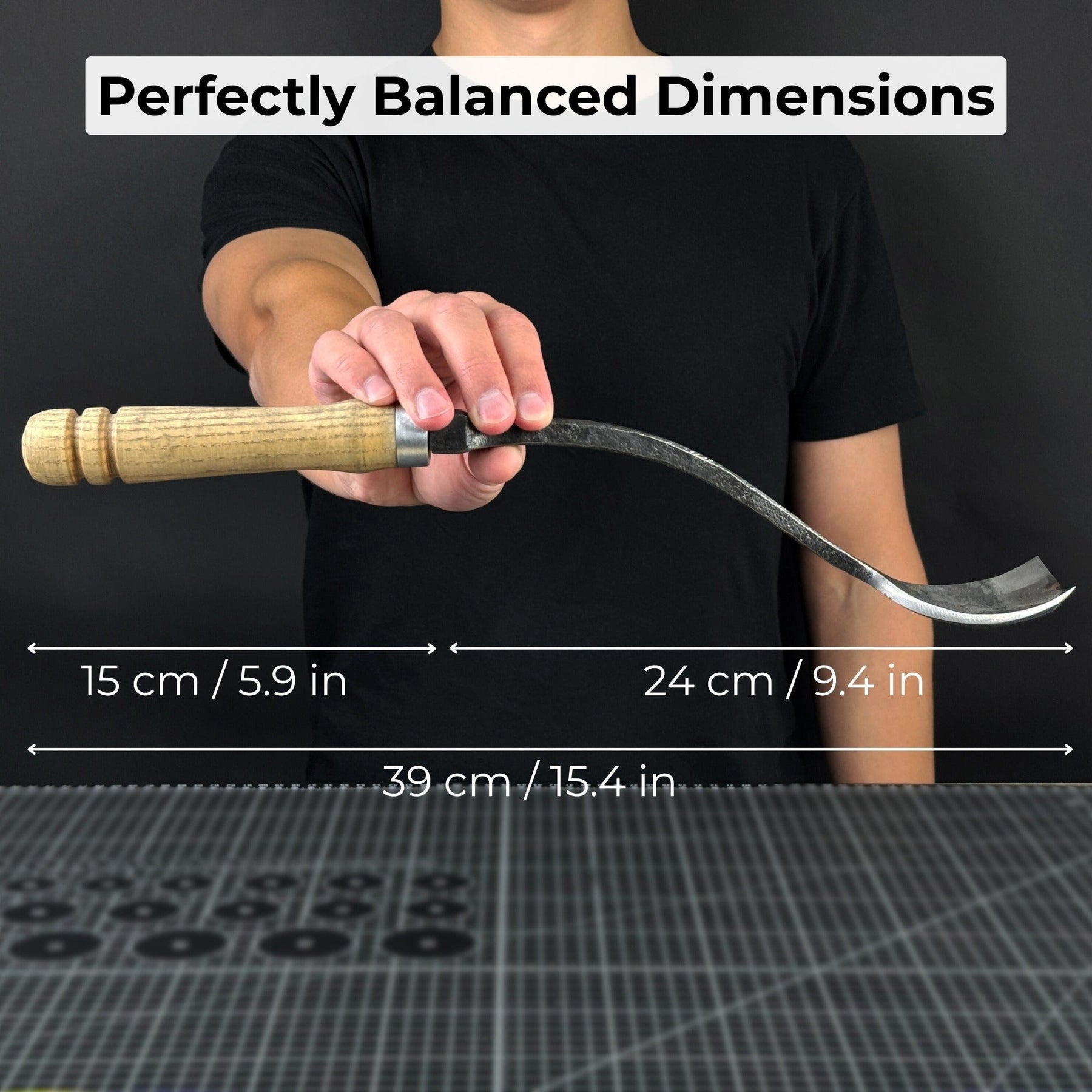3-Piece Spoon (Short) Bent Gouge Set