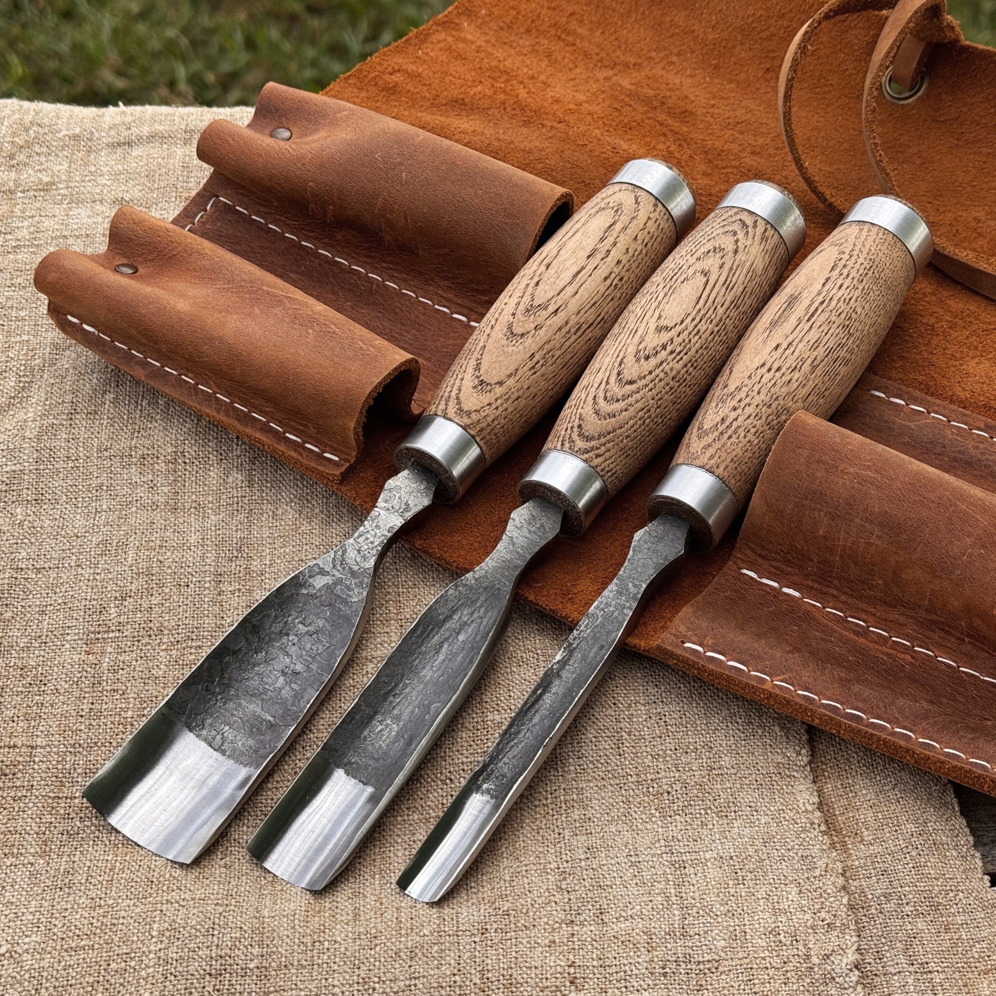 3-Piece Straight Rounded Chisel Set