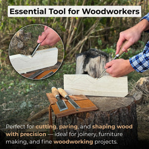 3-Piece Wood Carving Chisel Set