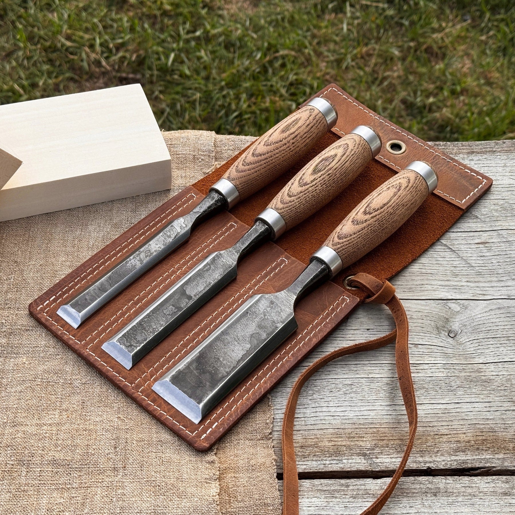 3-Piece Wood Carving Chisel Set