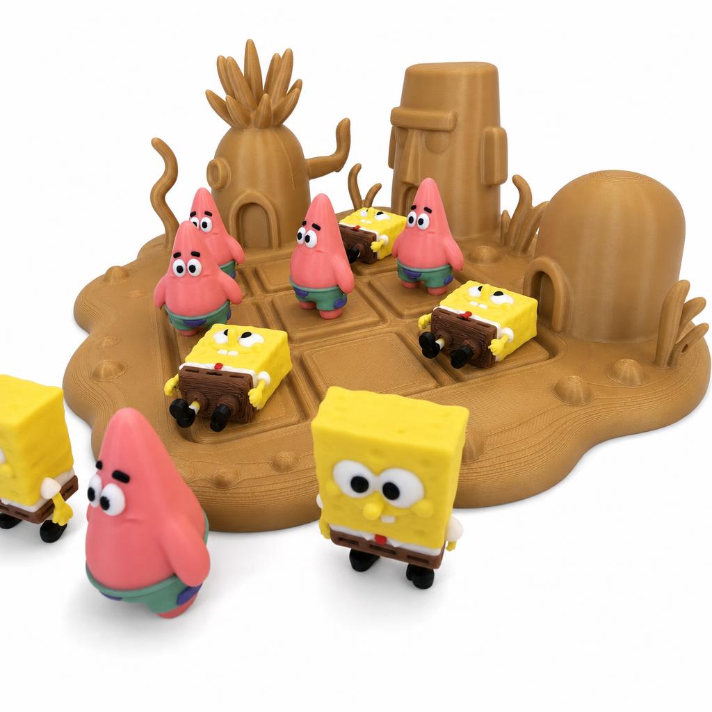 SpongeBob SquarePants Tic Tac Toe Game
