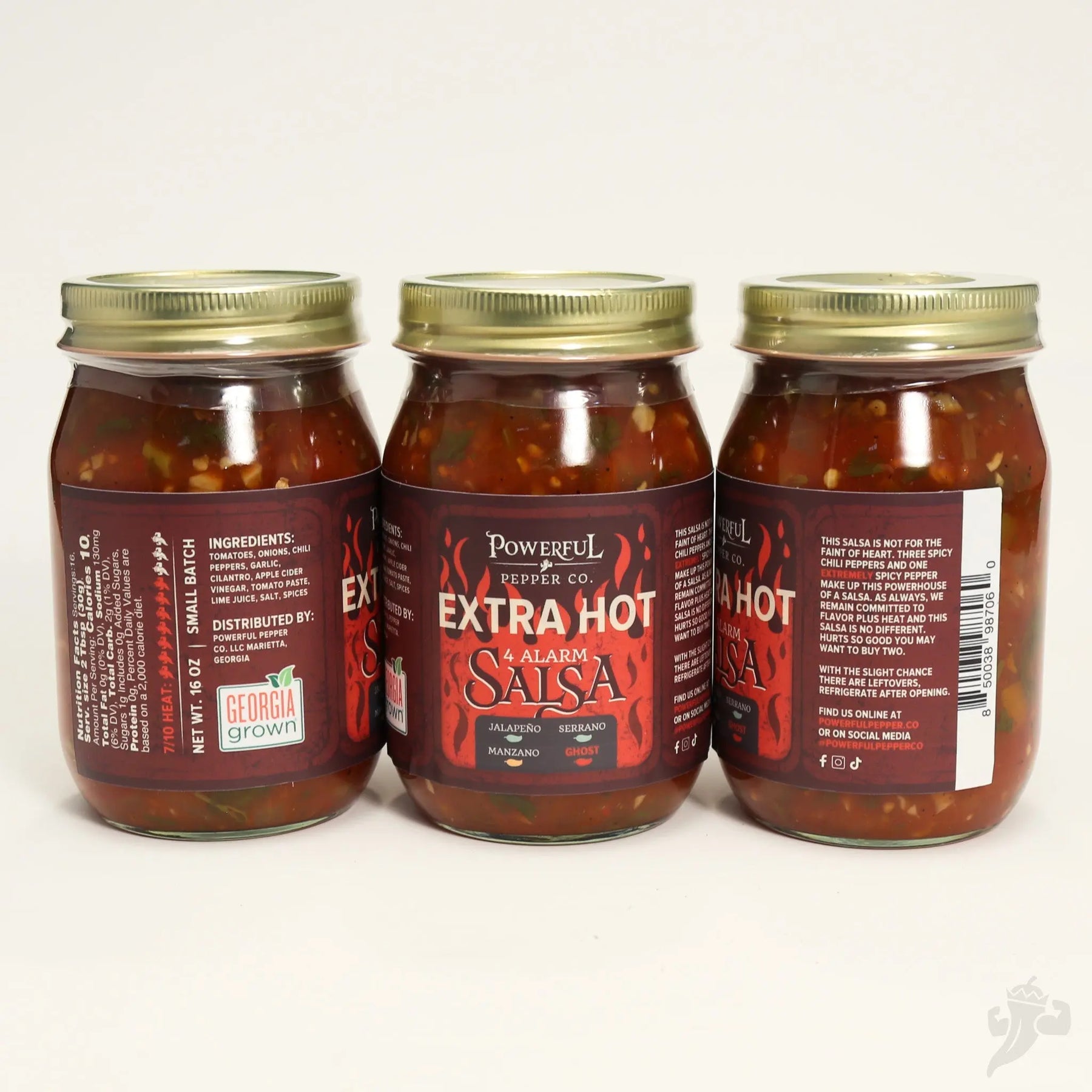 4 Alarm Salsa Powerful Pepper Company