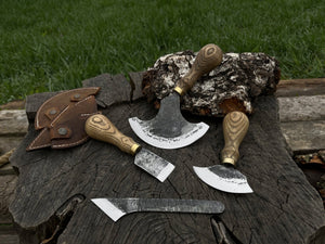 4-Piece Leatherworking Tool Set